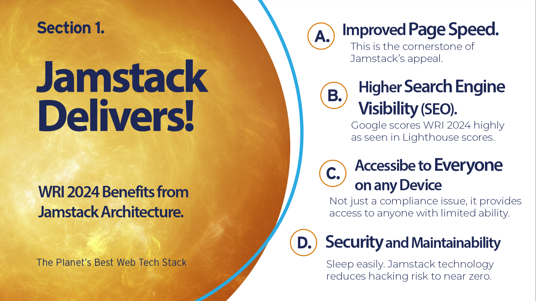 Benefits of Jamstack Architecture