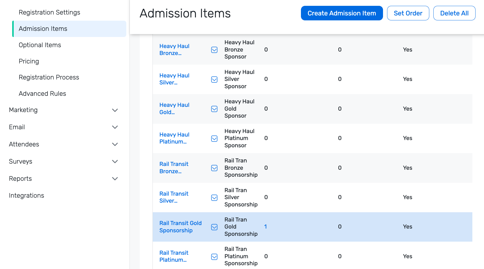 Cvent Configuration