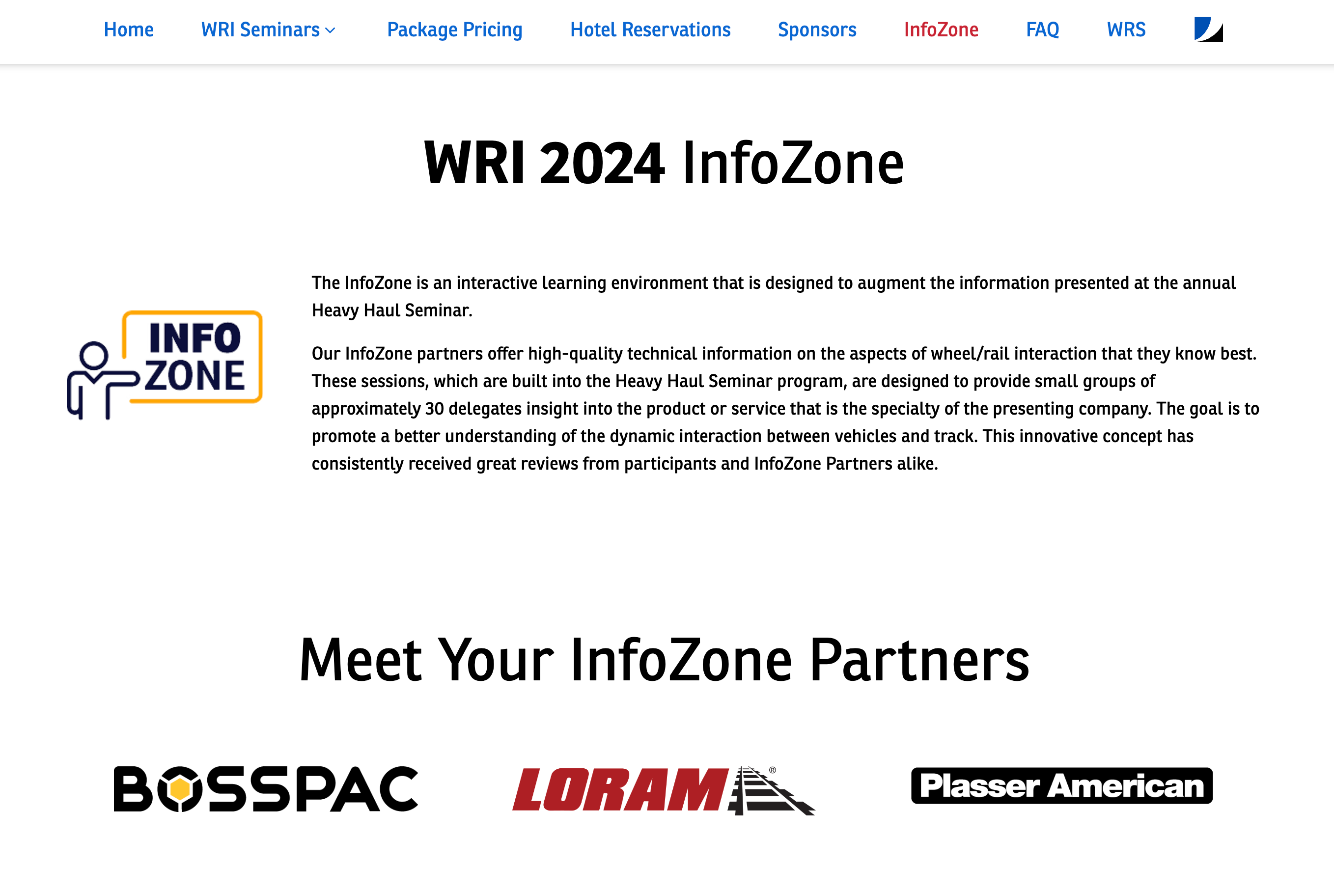 WRI 2024 Info Zone